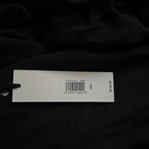 NWT! BANANA REPUBLIC WOMENS BLACK JERSEY KNIT TWIST-FRONT MAXI DRESS💫 - Picture 13 of 13